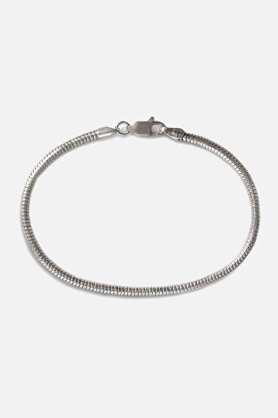 RAFTAF Serpent Zincir Gümüş Bileklik