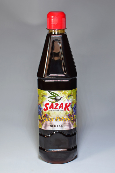 sazak zeytin zeytinyağı Üzüm Pekmezi 1 KG Doğal Katkısız Ev yapımı