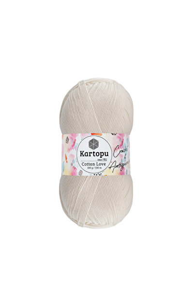Kartopu Cotton Love K040 Old Lace Amigurumi Βαμβακερό νήμα πλεξίματος χειρός ...