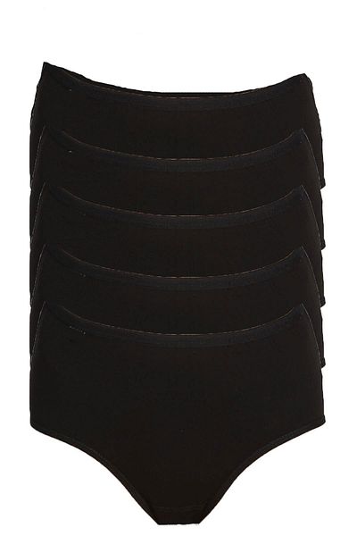 Hepsine Rakip 5 τμχ Γυναικεία Ψηλόμεση Σλιπ Βαμβακερά Oversize Λεπτό ελαστικό