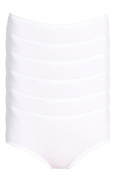 Hepsine Rakip 5 τμχ Γυναικεία Ψηλόμεση Σλιπ Βαμβακερά Oversize Λεπτό ελαστικό
