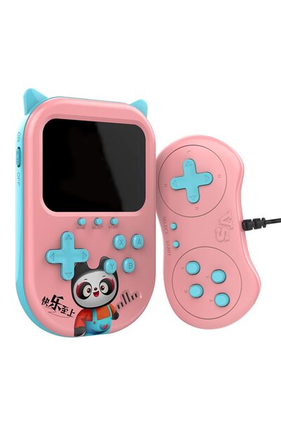 BLUE İNTER QASUL A11 Taşınabilir 2 Oyuncu Retro Nostaljik Gamebox Oyun Konsol...