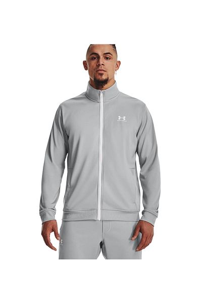 Under Armour Sportstyle Tri?cot Jacket Γκρι; Ανδρικό μπουφάν