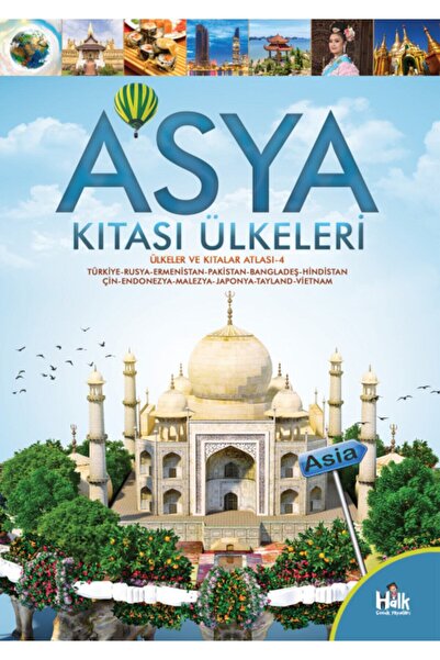 Halk Kitabevi Asya Kıtası Ülkeleri - Ülkeler Ve Kıtalar Atlası 4