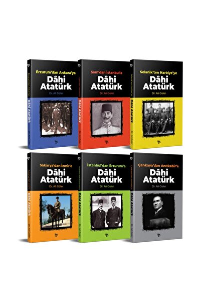 Halk Kitabevi Dahi Atatürk Seti - 6 Kitap