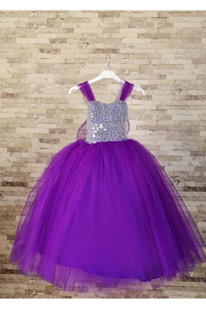 süer butik miss helina çocuk gelinliği ve abiye tarlatanlı