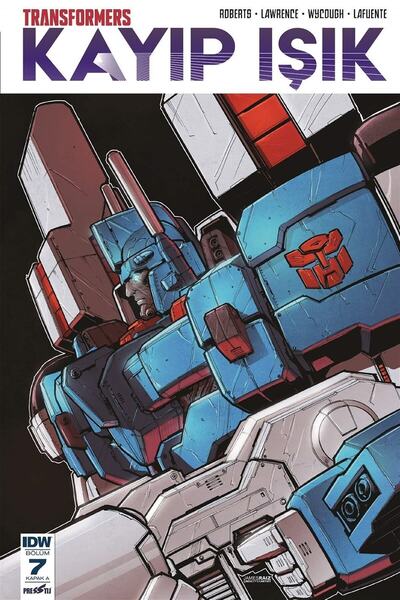 presstij Transformers Kayıp Işık Bölüm 7 (kapak A) - James Roberts 9786257996259