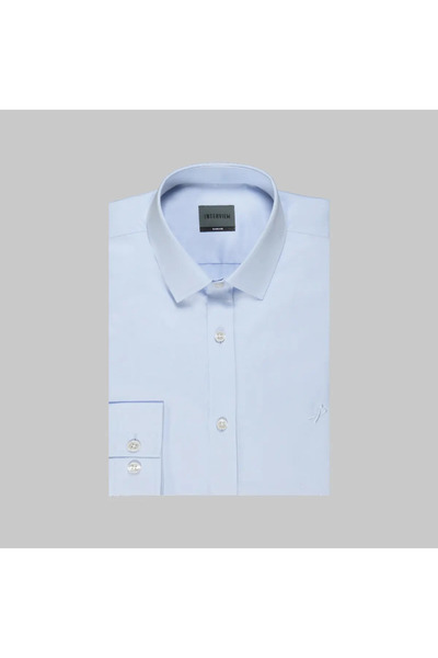 Sarar ІНТЕРВ'Ю SOSA SOHO SLİM FİT СВІТЛА СИНЯ СОРОЧКА