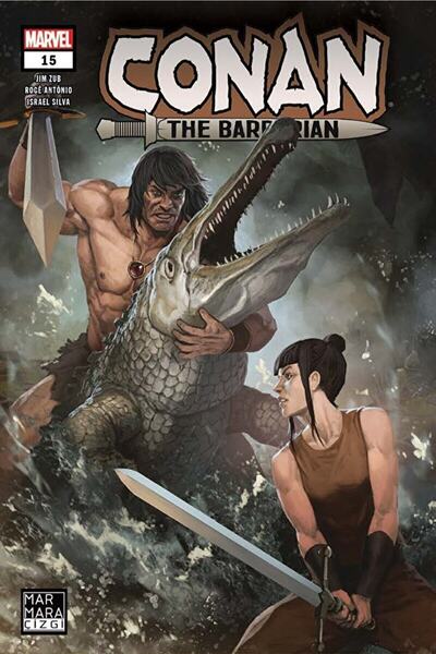 Marmara Çizgi Yayınları Conan The Barbarian 15 / Jim Zub / / 9786256378247