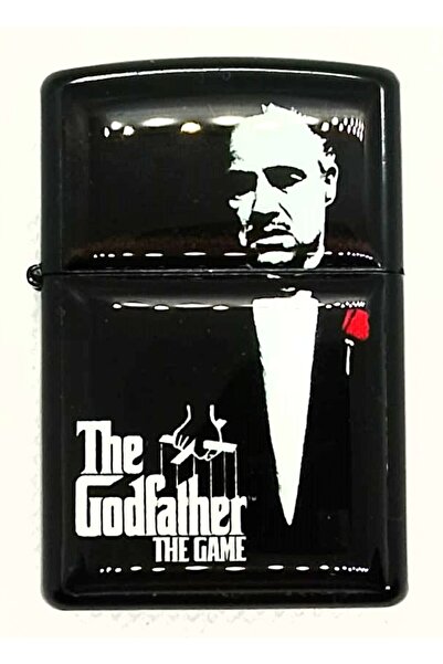 ATA TANITIM Yüksek Kaliteli benzinli klasik çakmak, "Godfather" Marlon Brando...