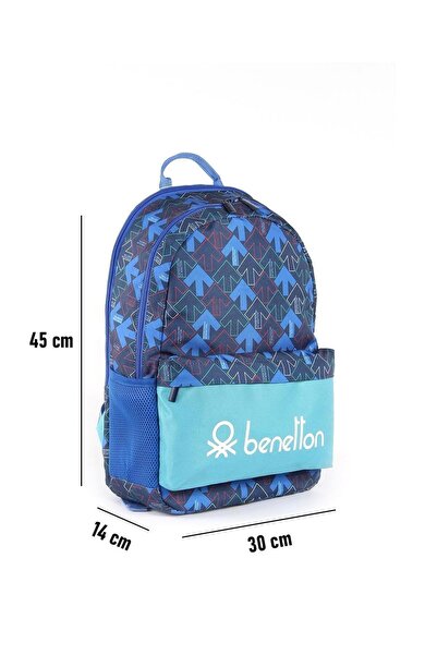 United Colors of Benetton . Çift Bölmeli İlkokul Çantası 03724