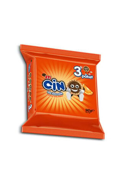 Eti 5 قطع من بسكويت الجين والبرتقال - 3 × 114 جرام