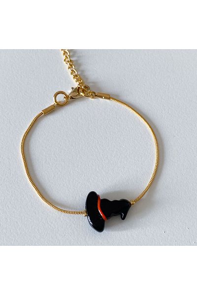 CHARMLUCKY Murano witch hat bracelet