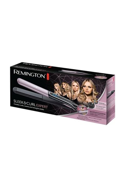 Remington S6700 سليك كيرل إكسبرت تيتانيوم سيراميك مكواة فرد الشعر