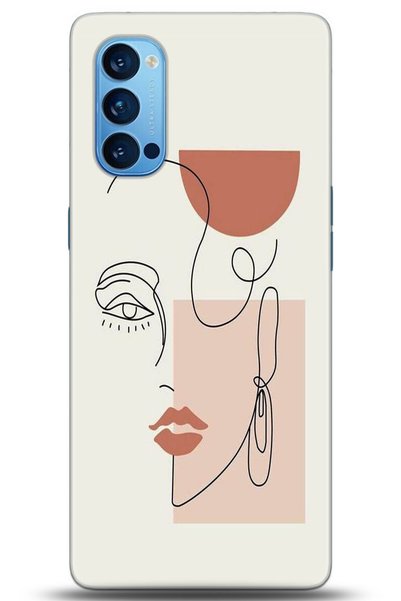 Noprin Oppo Reno 4 Pro 5g Case Hd Printed Case - Followed Institution 0172