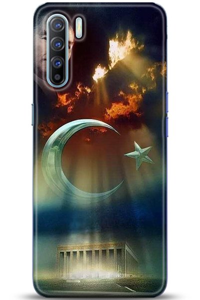 Noprin Oppo A91 Case Hd Printed Case - Followed Institution 0183