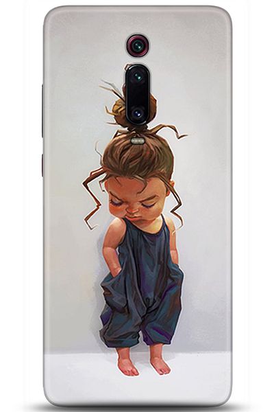 Noprin حافظة Xiaomi Mi 9T Pro Case مطبوع عليها طباعة عالية الدقة - يتبع المؤسسة 0204