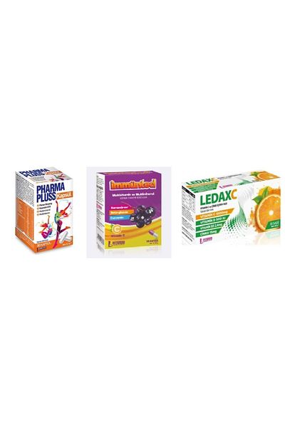 LedaPharma Pharmaplus+ledax C+ Immune System Enhancement Supplement