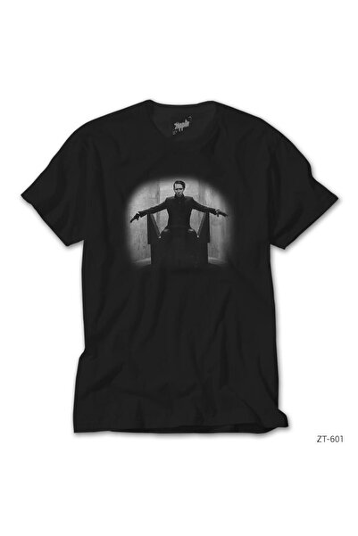 Tomris Hatun Marlyn Manson Ghost Black T-Shirt 4XL