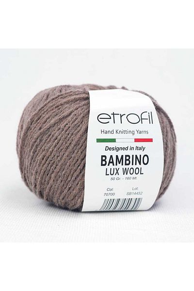 Etrofil Bambino Lux Wool 70700 Ανοιχτό Καφέ