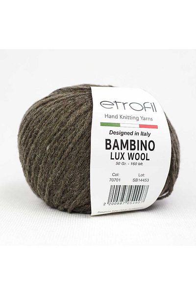 Etrofil Bambino Lux Wool 70701 Μεσαίο Καφέ