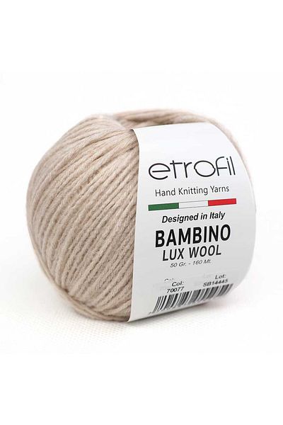 Etrofil Bambino Lux Wool 70077 Ανοιχτό Μπεζ