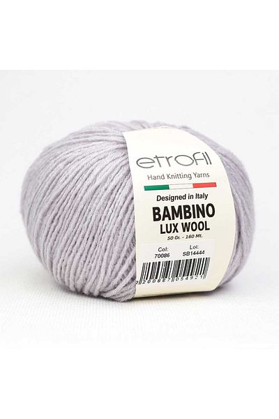 Etrofil Bambino Lux Wool 70086 Γκρι