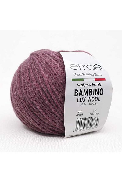 Etrofil Bambino Lux Wool 70606 Κεράσι