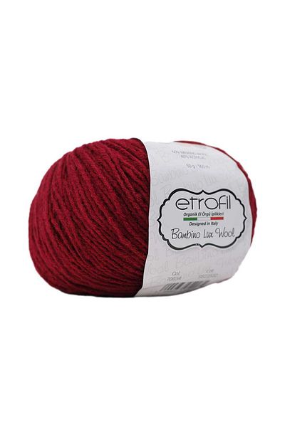 Etrofil Bambino Lux Wool 70034 Βύσσινο
