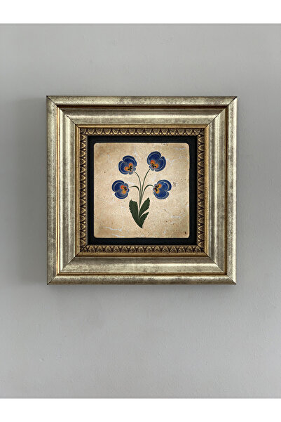 Oscar Stone Decor Çerçeveli Taş Duvar Tablosu 20 x 20 cm Oscar Stone Decor EB...