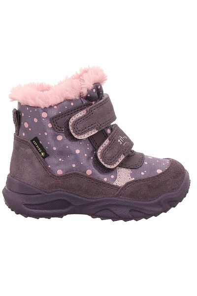 Superfit Cizme Gore-Tex Velour Liliac pentru fete