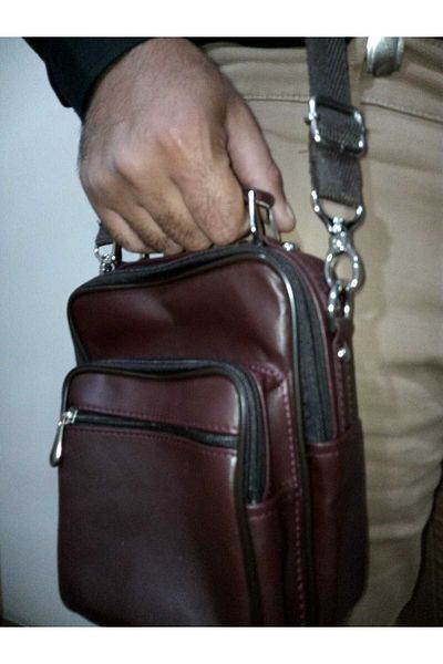 Varol Home Genuine Leather Men's Handbag