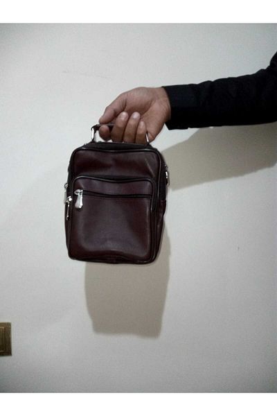 Varol Home Genuine Leather Men's Handbag