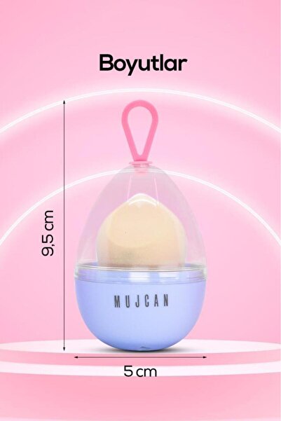 MUJGAN Mor Kutulu Yumurta Sünger