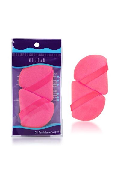 MUJGAN 2'li Üçgen Makyaj Süngeri Kırmızı