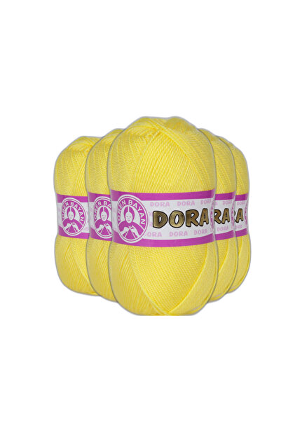 Ören Bayan Ören Dora Patiklik Çoraplık El Örgü İpi (500gr) - 28 Sarı