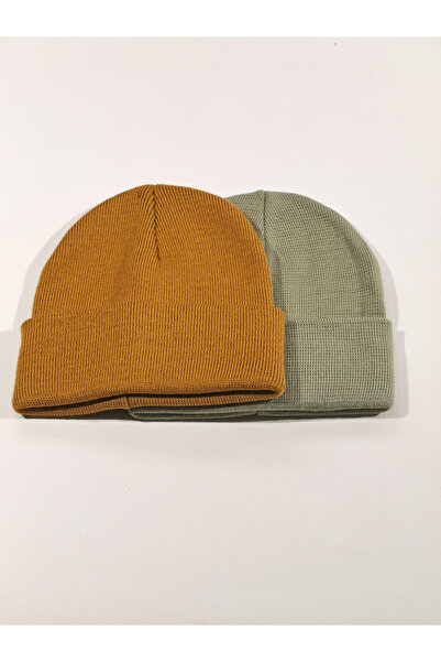 Özgöksu Şapka Set Beretă Iarnă 2 Piese Beretă Pescar De bază