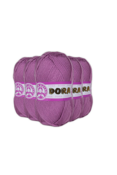 Ören Bayan Ören Dora Patiklik Çoraplık El Örgü İpi (500gr) - 050 Mor