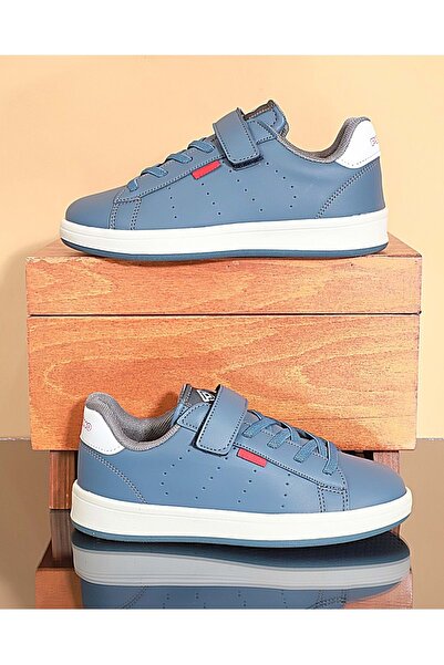 Kidessa 1709 Анатомічна підошва, унісекс дитячі кросівки, повсякденне взуття, індиго