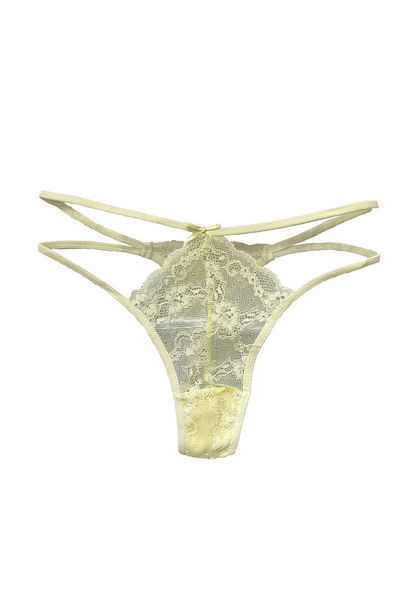 Betimoda Thong cu două șiruri galben