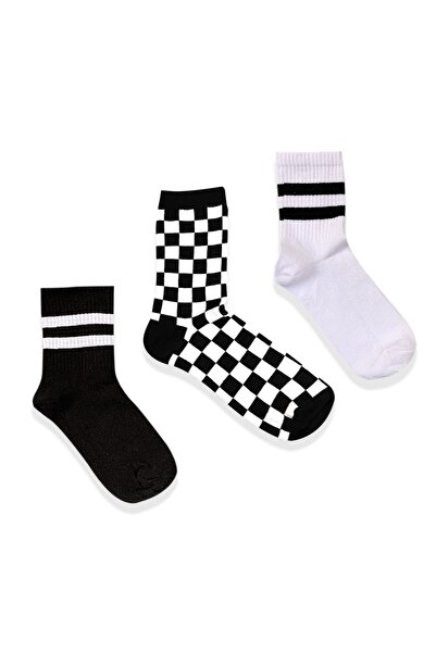 Socks Stations Многоцветни чорапи, 3 чифта