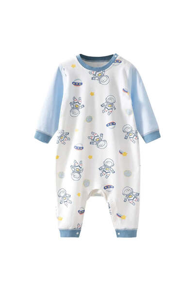 naynes Long Sleeve Baby/Kids Jumpsuit-Pyjamas-Salopet, 100% Organic Cotton, Four Seasons, 24-36 Months