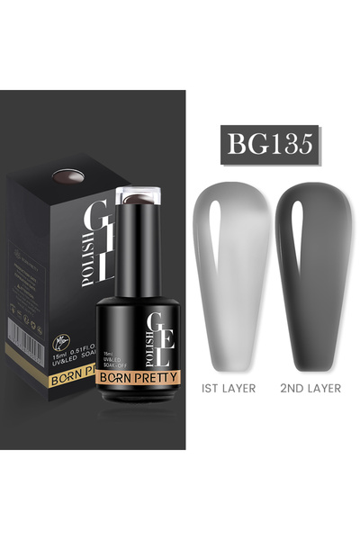 Born Pretty PRO JELLY NUDE GEL 15 ML YARI SAYDAM KALICI OJE