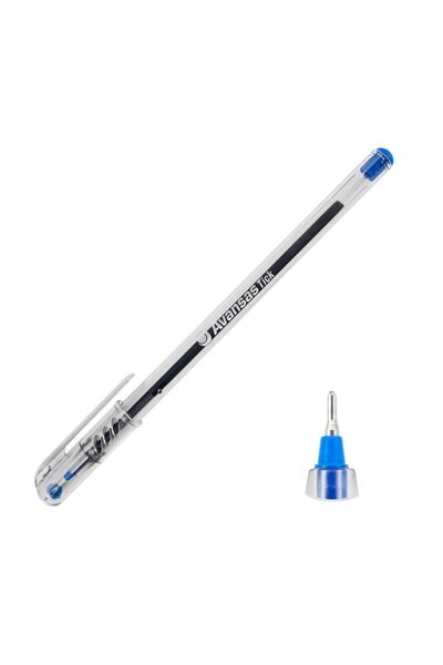 Fapatech قلم حبر جاف تيك 0.7 ملم برأس أزرق، عبوة من 5 قطع