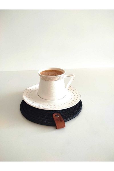 BEVEZ HOME Decorative Snail Jute Woven Coasters