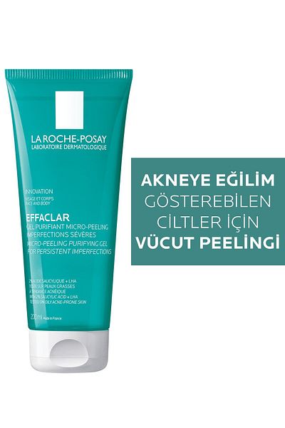 La Roche Posay Cleansing Purifying Gel Against Skin Imperfections and Clogged Pores 200 ml