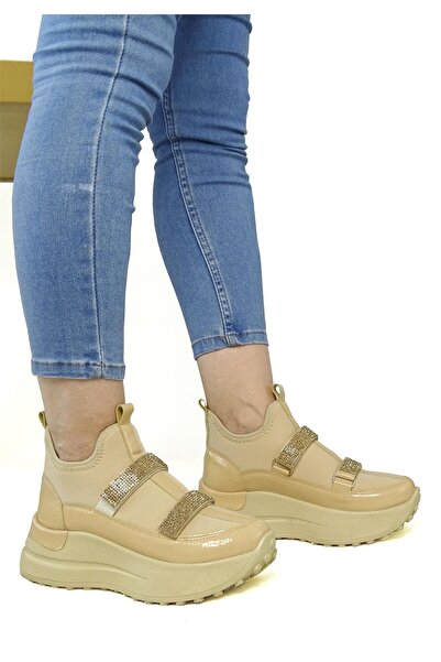 LETAO Women's Casual High Sole Platform Sports Walking Sneakers