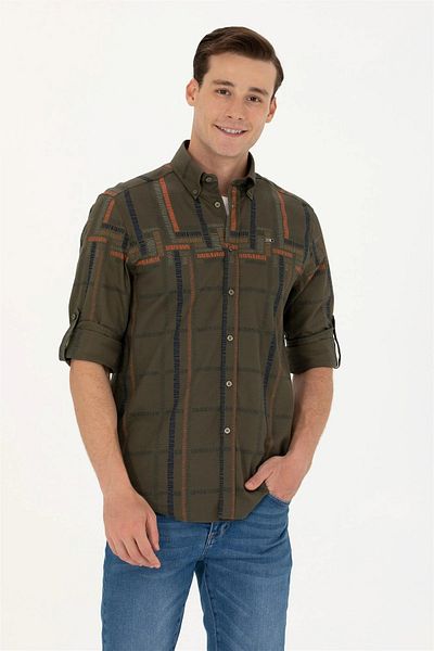 U.S. Polo Assn. ΒΑΣΗ. POLO ΑΝΔΡΙΚΟ COMFOT CUT ΑΘΛΗΤΙΚΟ ΠΟΥΚΑΜΙΣΟ G081SZ004.000.1687689 AKSOLA