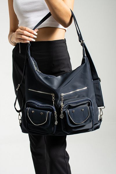 MEGA WOMEN'S MEGA LARGE SIZE MULTI COMPARTMENT SHOULDER BAG AND BACKPACK
