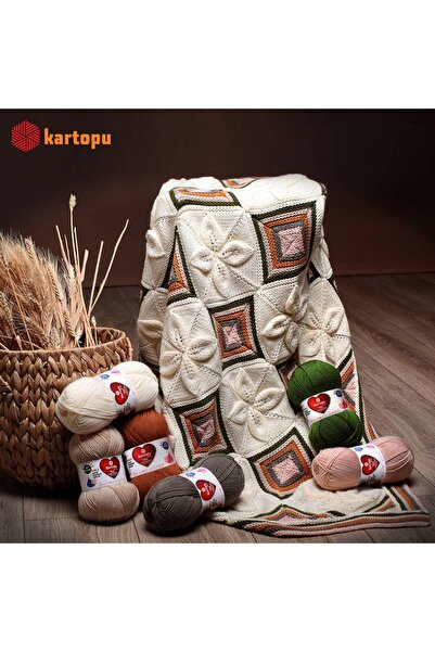 Kartopu Baby Love & Care Örgü Ipi 1 Adet Bebe Mavi K544